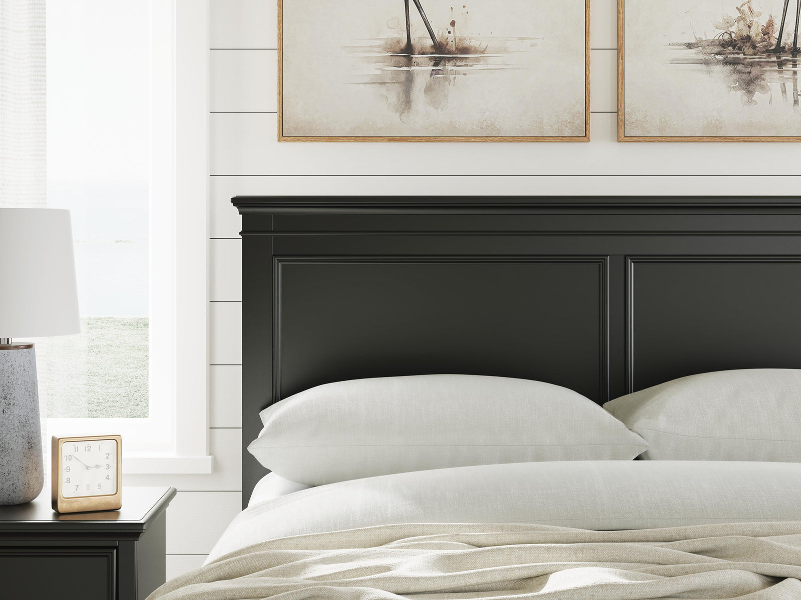Lanolee Panel Storage Bed - Black (B687-SI) - Image 10