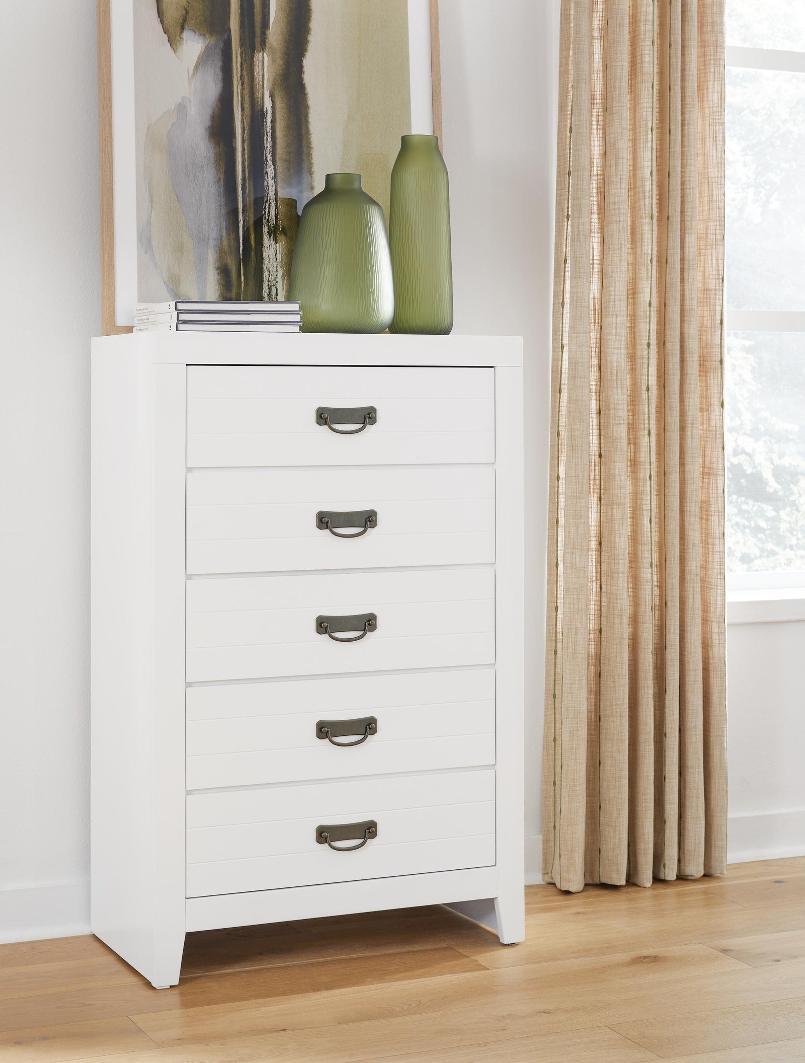 Binterglen Chest of Drawers - White (B427-SI) - Image 9