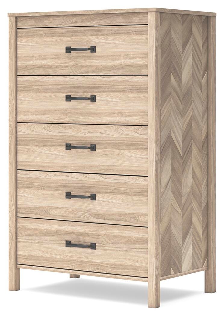 Battelle Chest of Drawers - Tan (EB3929-SI) - Image 3