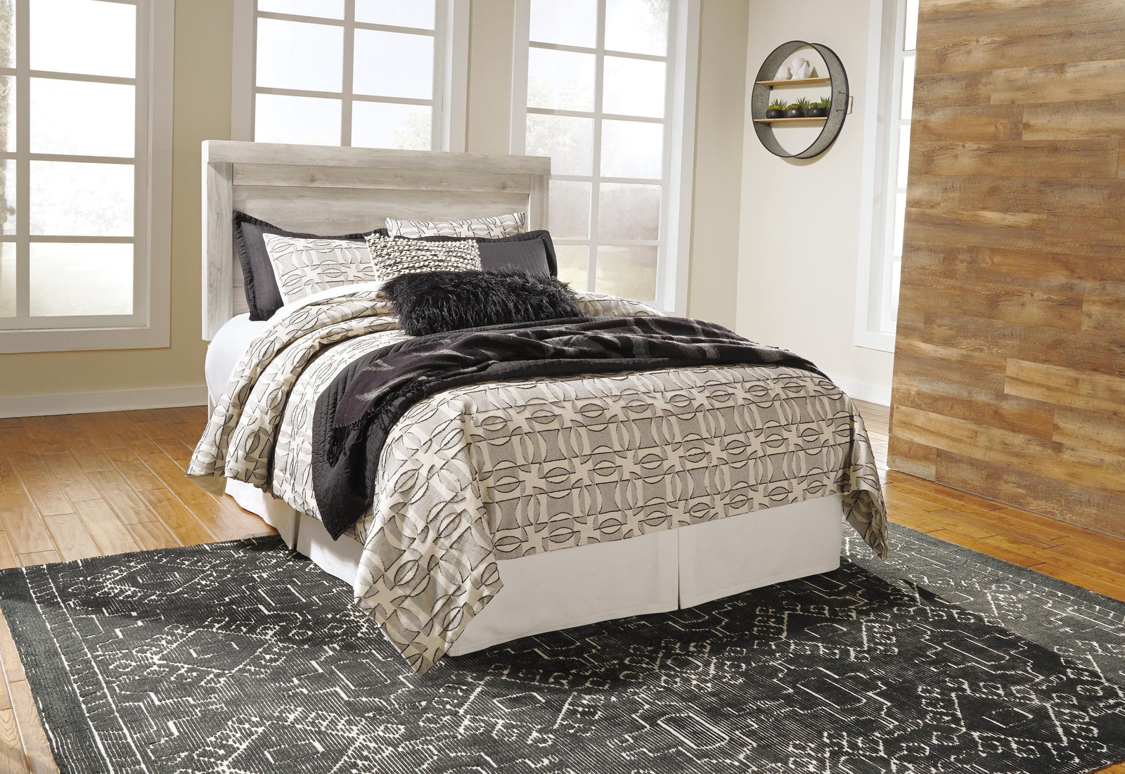 Bellaby Panel Headboard - Whitewash (B331-SI) - Image 6