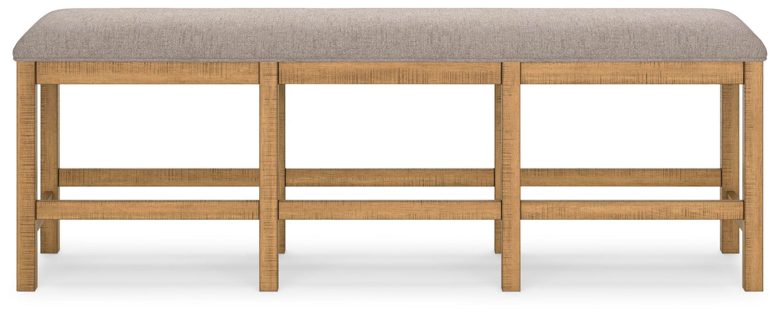 Havonplane Counter Height Extension Dining Table 4 Barstools and Bench (D773-SI) - Image 15