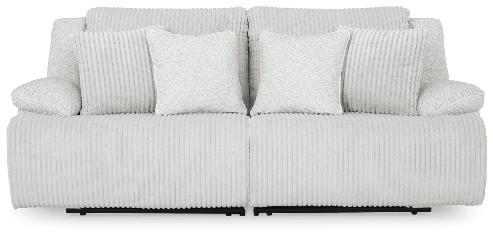 Top Tier 2-Piece Reclining Sectional Loveseat (92706-SI) - Image 4