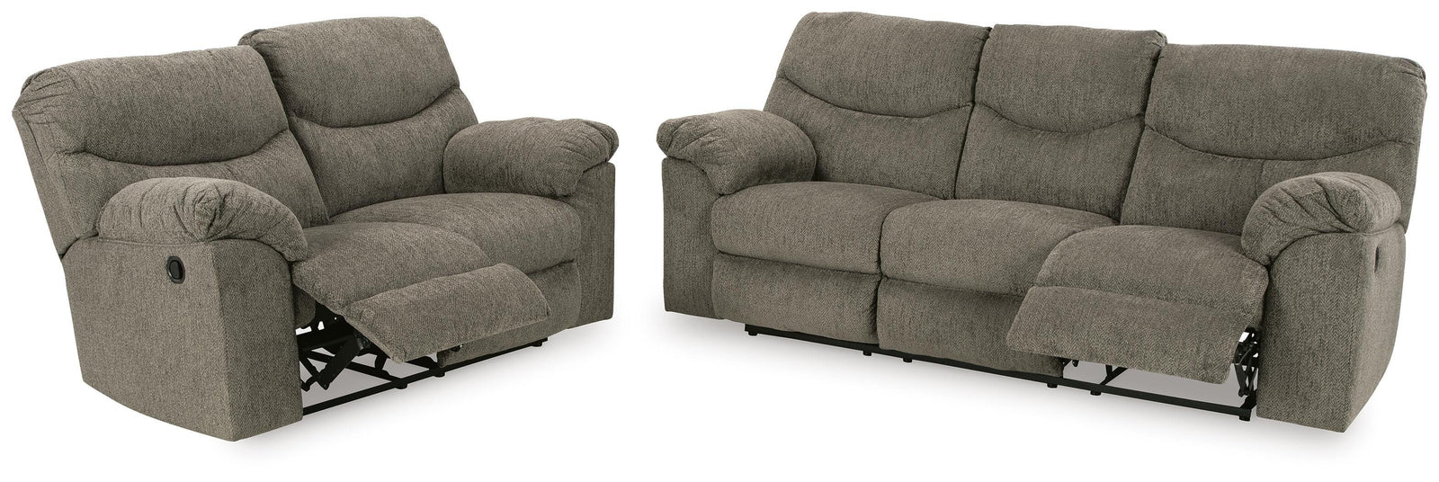 Alphons Reclining Sofa and Loveseat (28201-SI) - Image 2