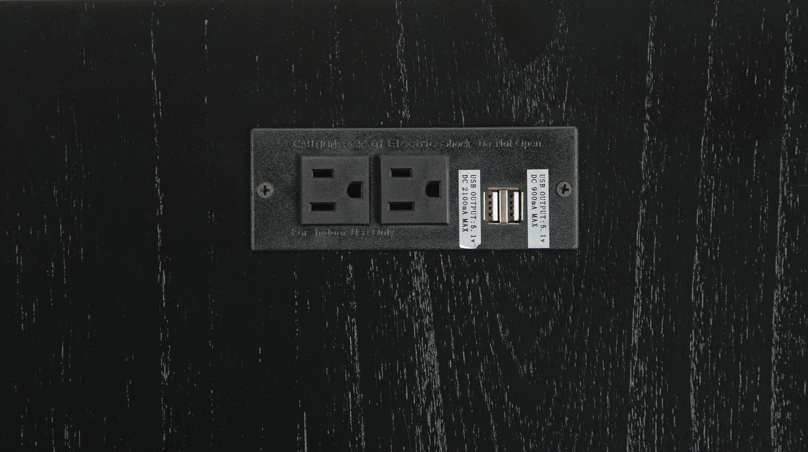 Treytown Chairside End Table - Black (T300-SI) - Image 11