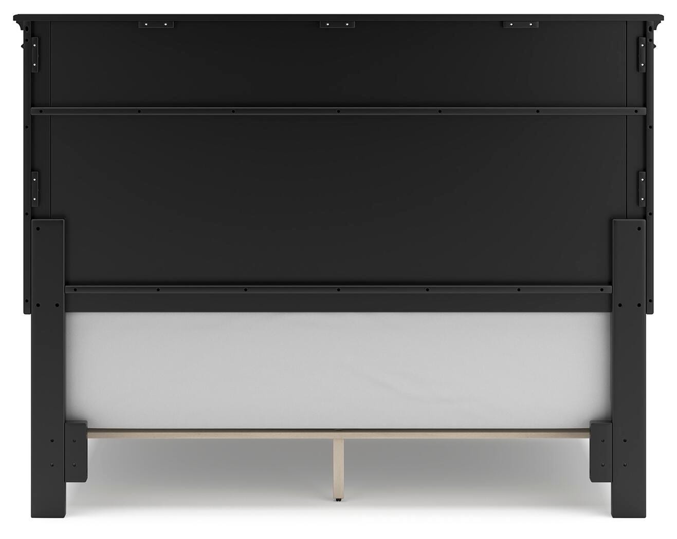Lanolee Panel Bed, Dresser, Mirror and Nightstand - Black (B687-SI) - Image 12