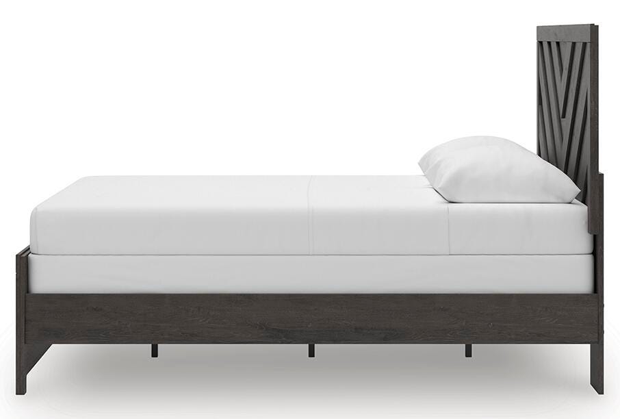 Prendonea Panel Bed, Dresser and Mirror (B3789-SI) - Image 13