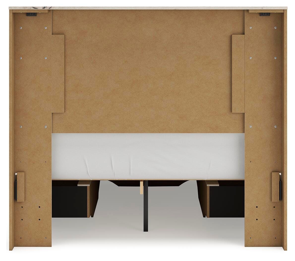 Lawroy Panel Storage Bed, Dresser and Mirror - Light Natural (B2310-SI) - Image 16