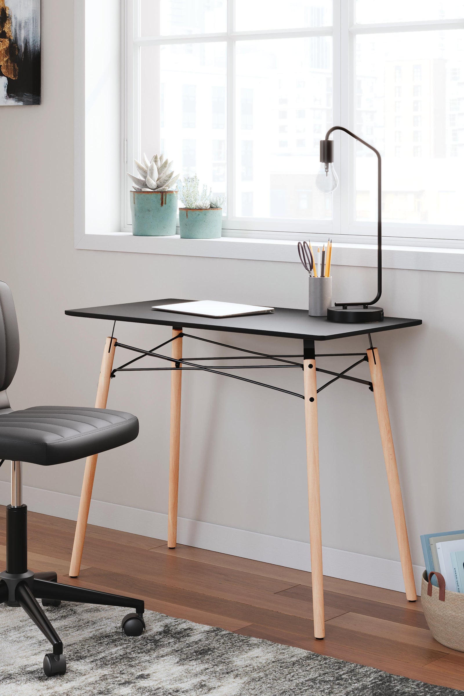 Jaspeni Home Office Desk (H020-SI) - Image 15