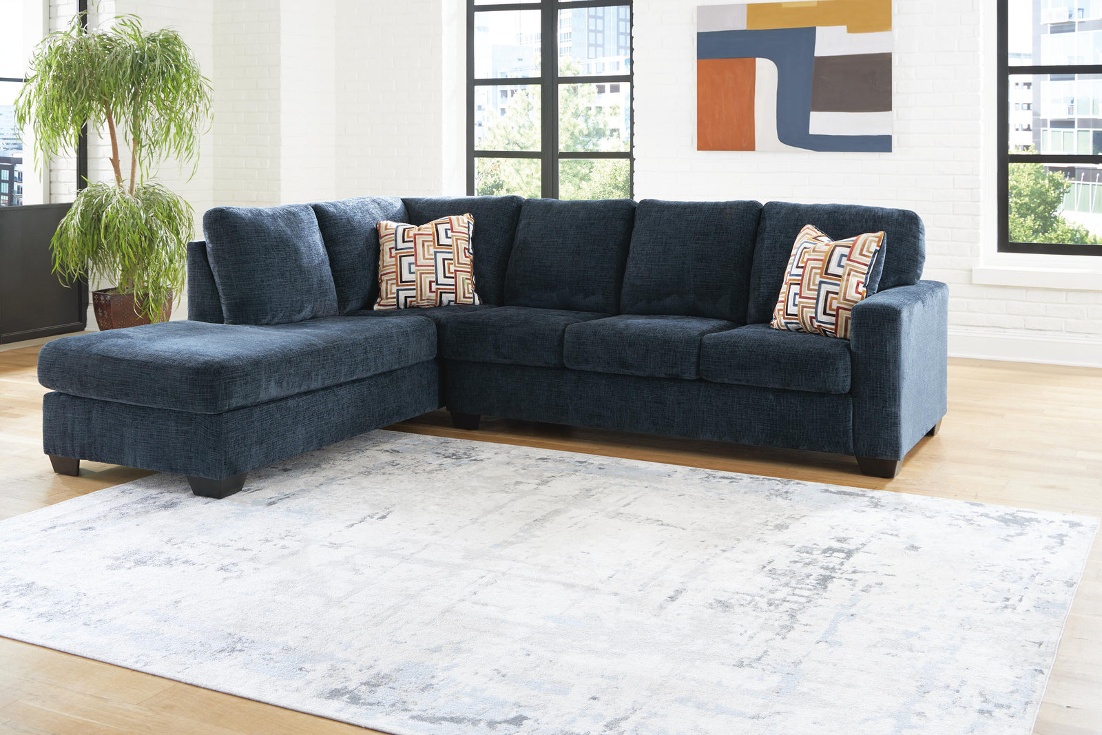 Aviemore 2-Piece Sectional with Chaise (24303-SI) - Image 3