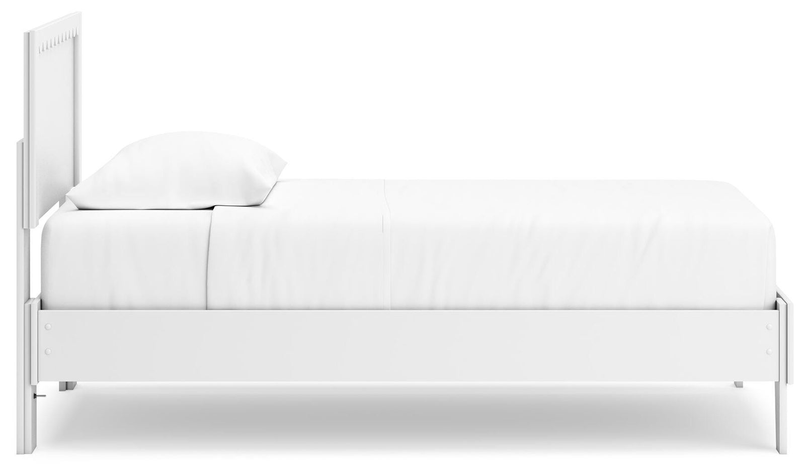 Hallityn Panel Platform Bed (Youth) - White (EB1810-SI) - Image 7