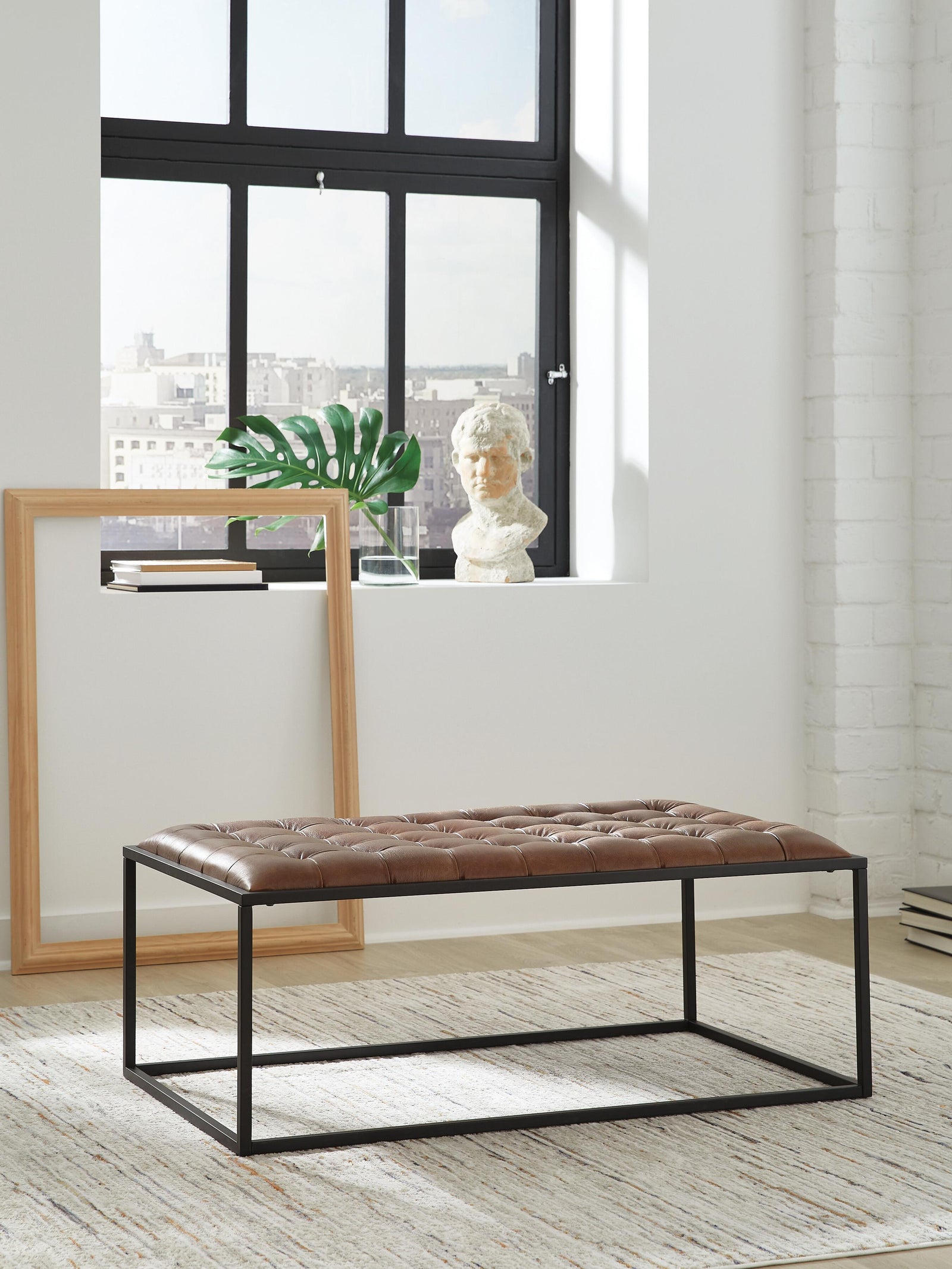 Junsor Coffee Table Ottoman (A3000826-SI) - Image 2