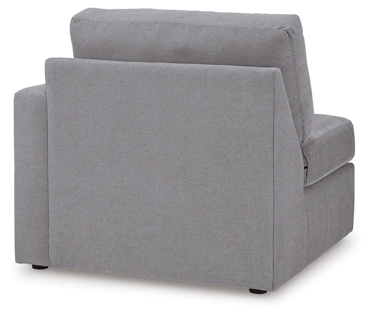 Modmax 4-Piece Sectional and Ottoman (92104-SI) - Image 5