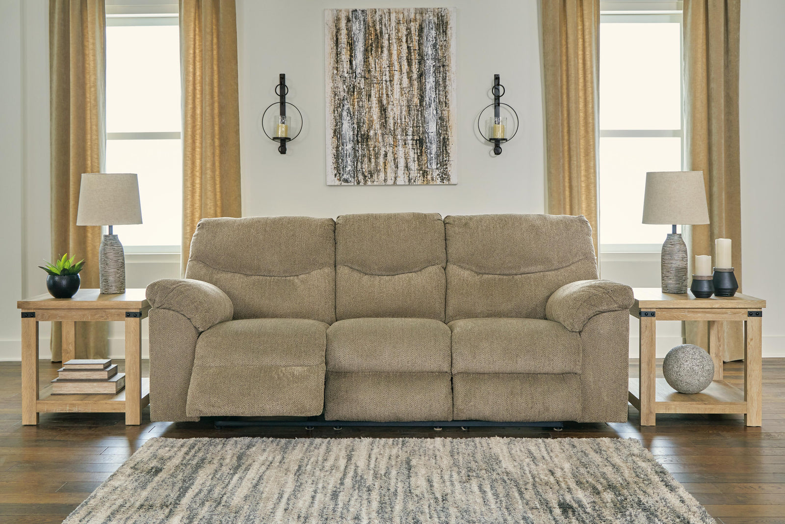 Alphons Reclining Sofa, Loveseat and Recliner (28202-SI) - Image 19