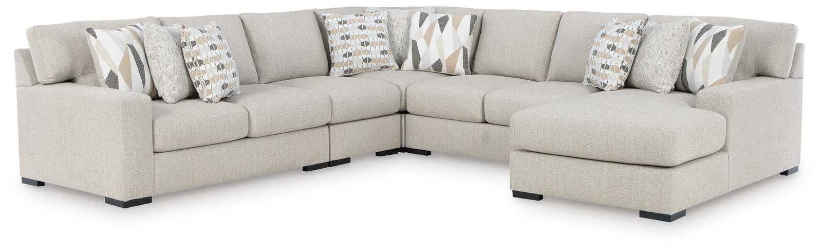 Laurelgrove 5-Piece Sectional with Chaise (75105-SI)