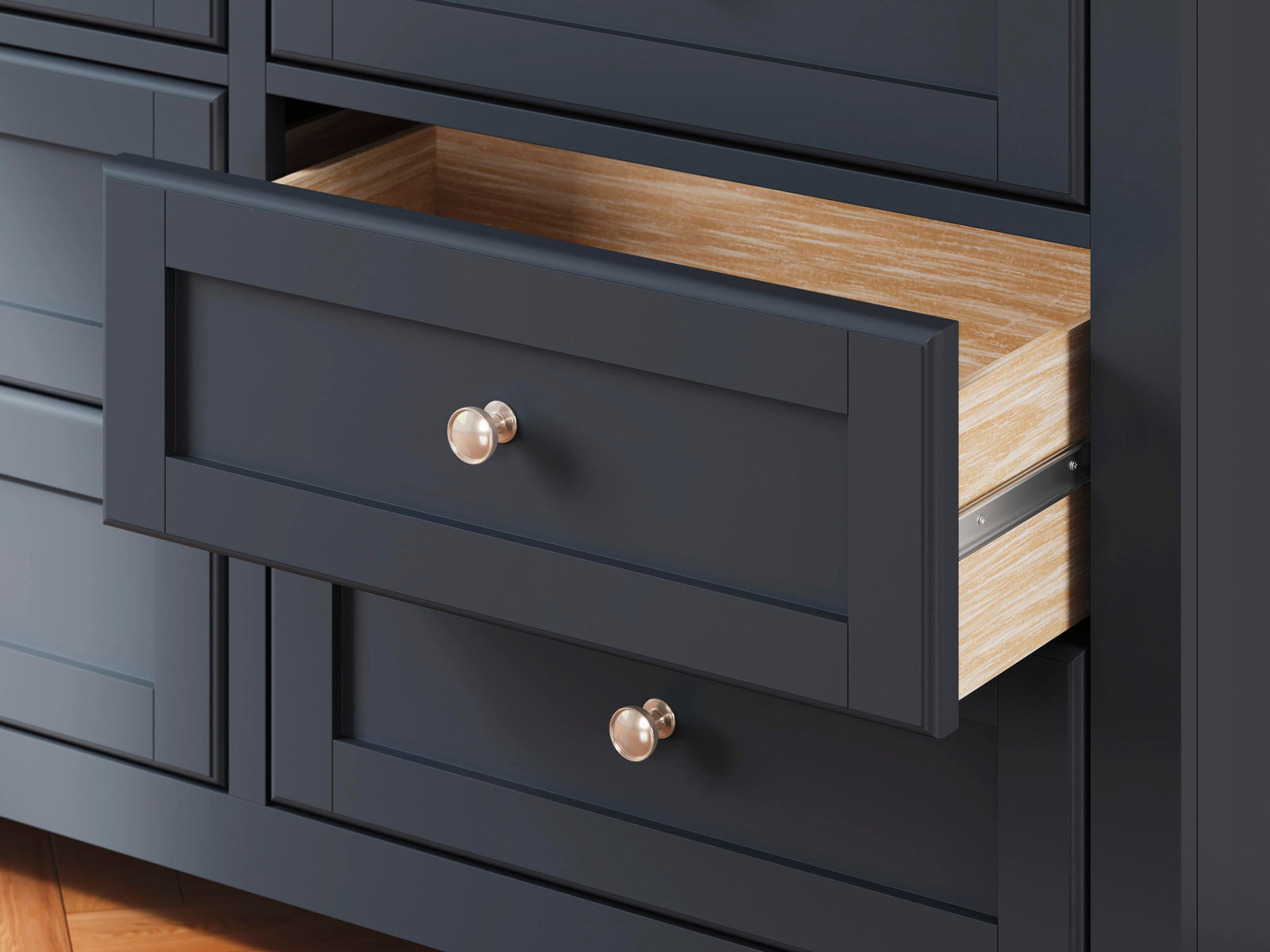 Landocken Dresser - Brown/Blue (B414-SI) - Image 11