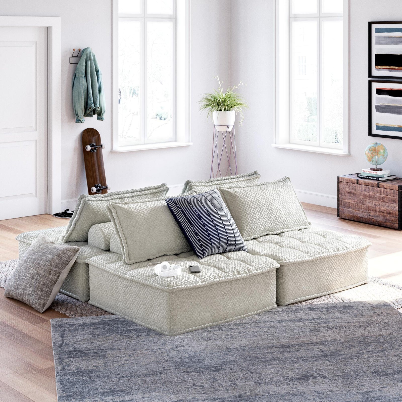 Bales 4-Piece Modular Seating (A3000244-SI) - Image 10