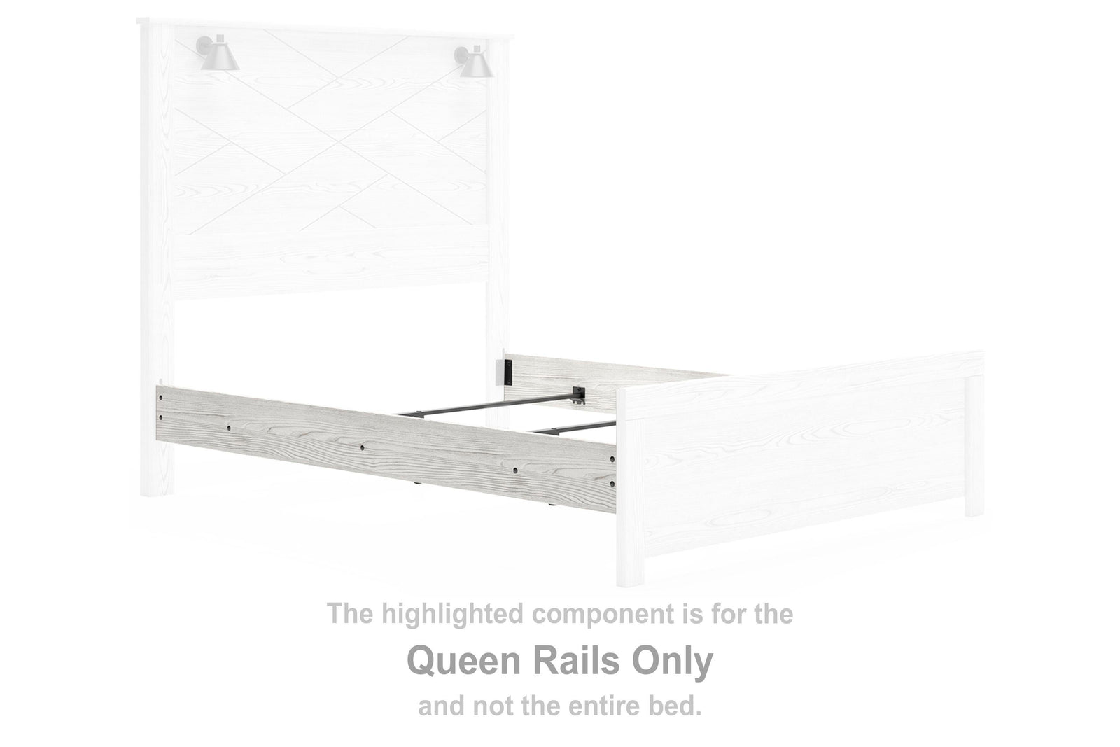 Gerridan Rails - White (B1190-SI)