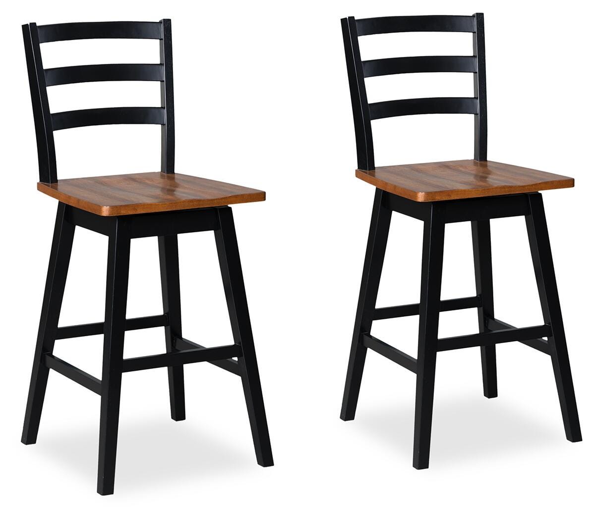 Wildenauer Bar Height Barstool (Set of 2) (D634-SI)