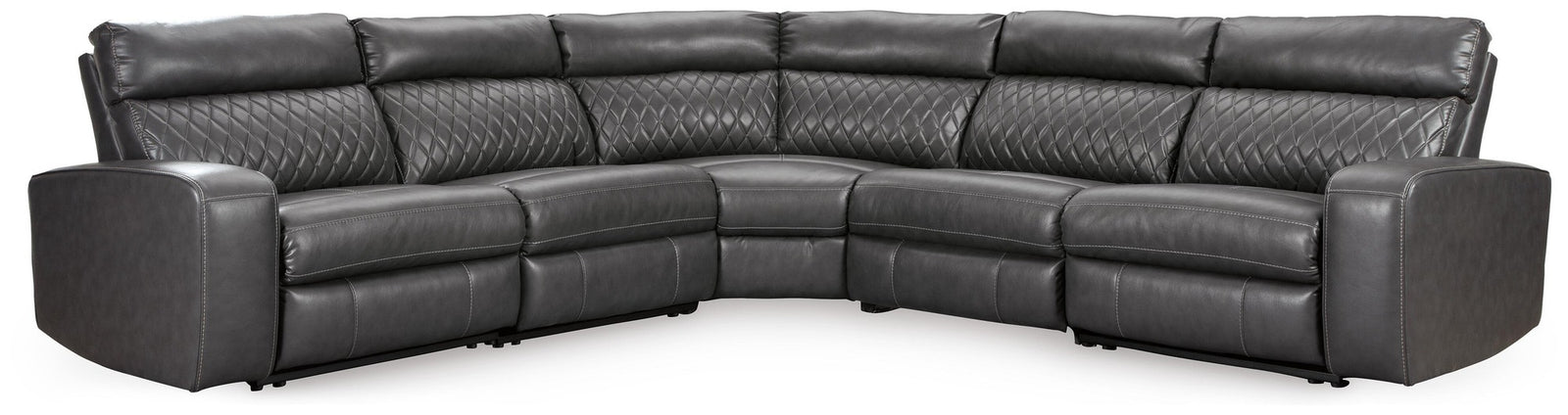 Samperstone 5-Piece Power Reclining Sectional (55203-SI)