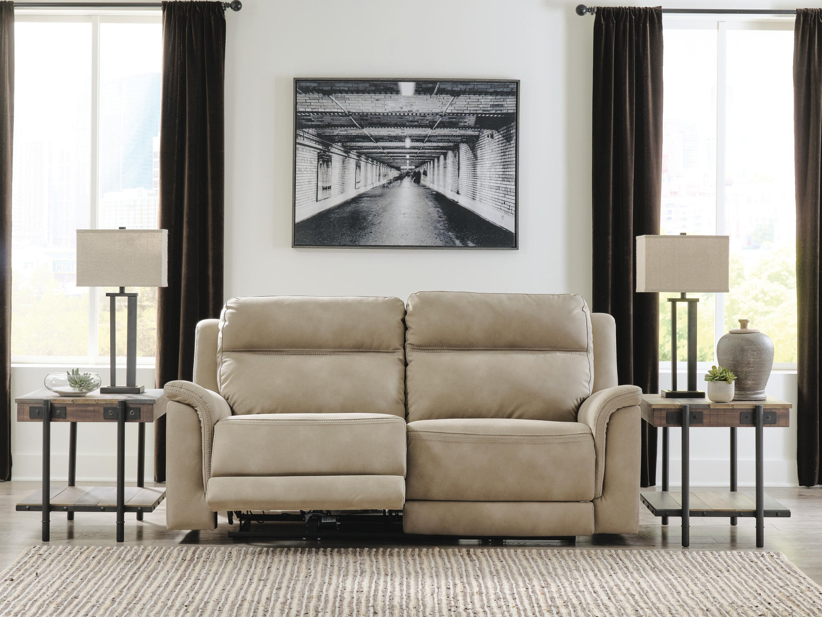 Next-Gen Durapella Power Reclining Sofa (59302-SI) - Image 8