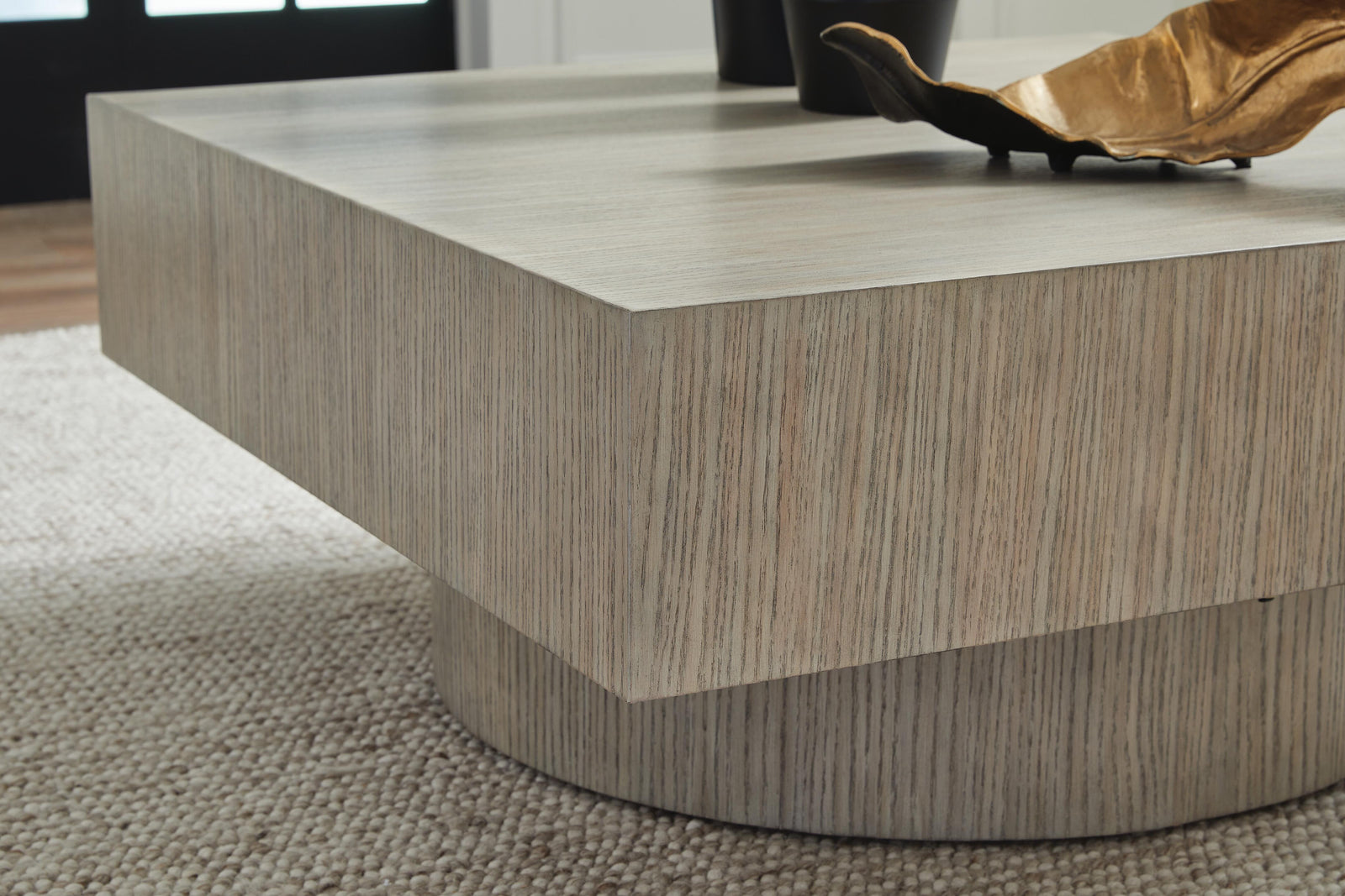 Jorielyn Coffee Table - Light Grayish Brown (T712-SI) - Image 4