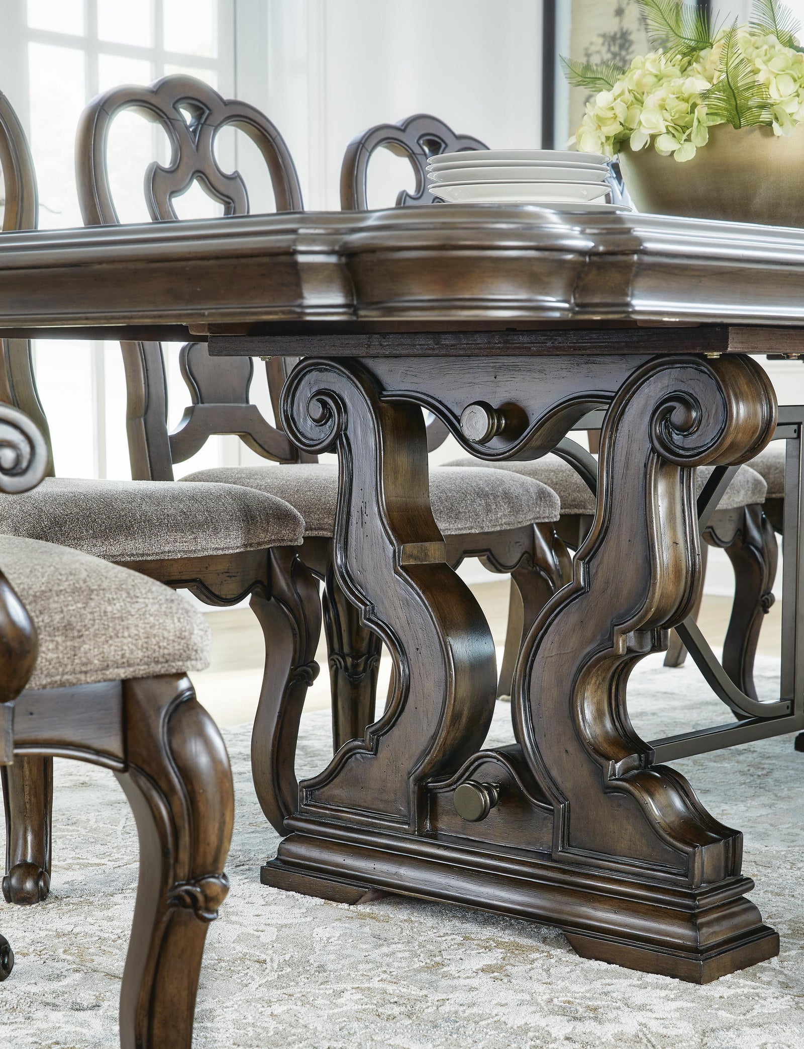 Maylee Dining Extension Table (D947-SI) - Image 9