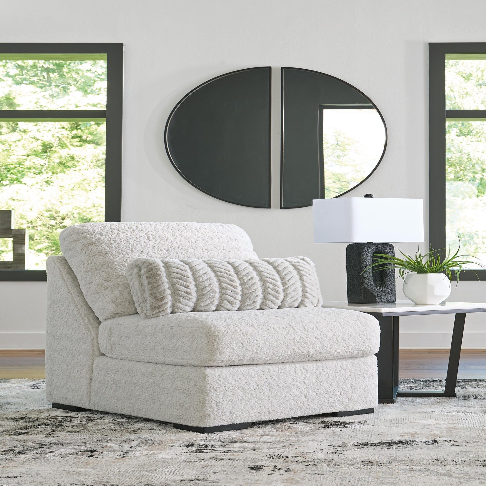 Cuddle Plush 5-Piece Sectional with Chaise (PC59106-SI) - Image 14