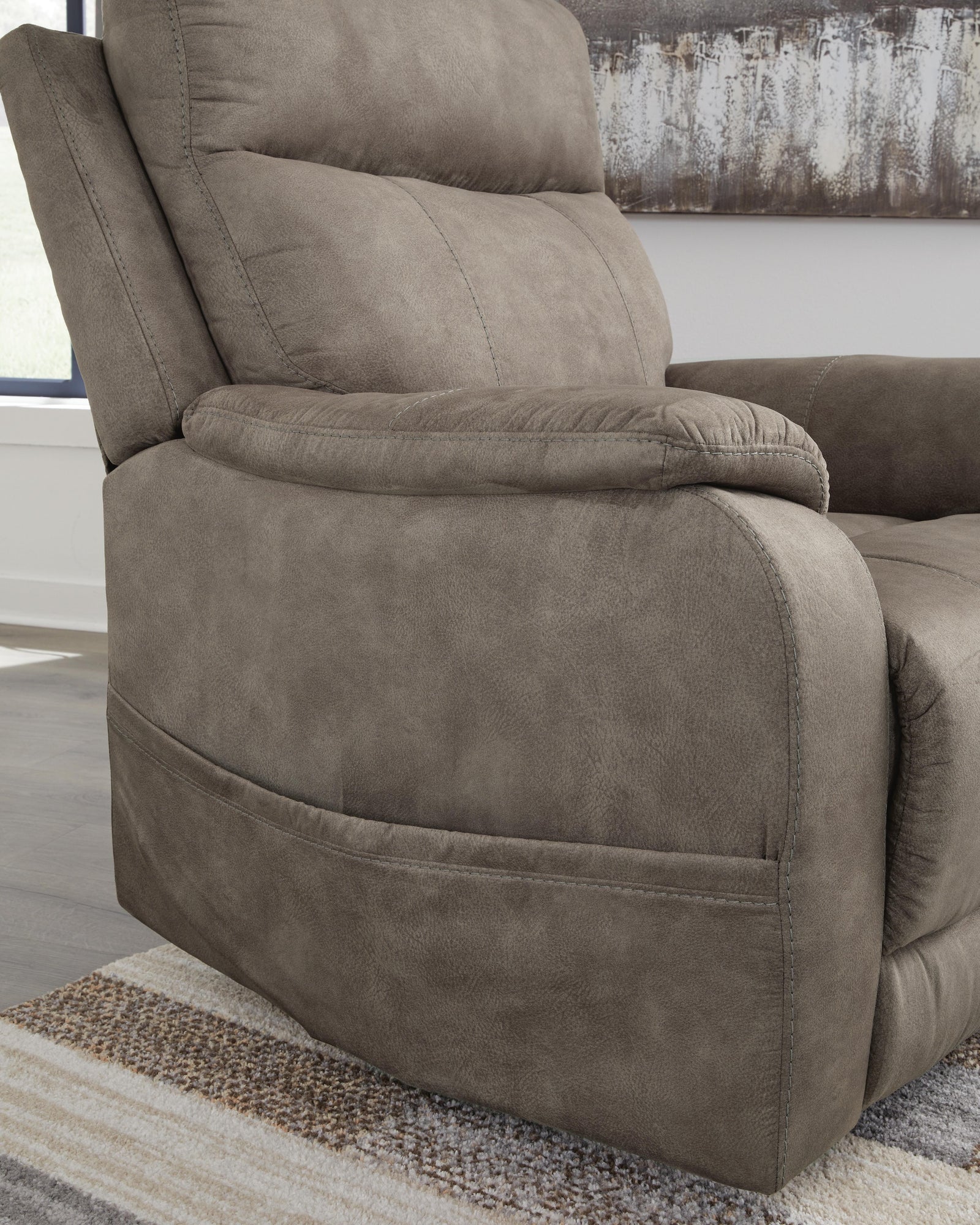 Crestmeade Power Lift Recliner (13503-SI) - Image 11