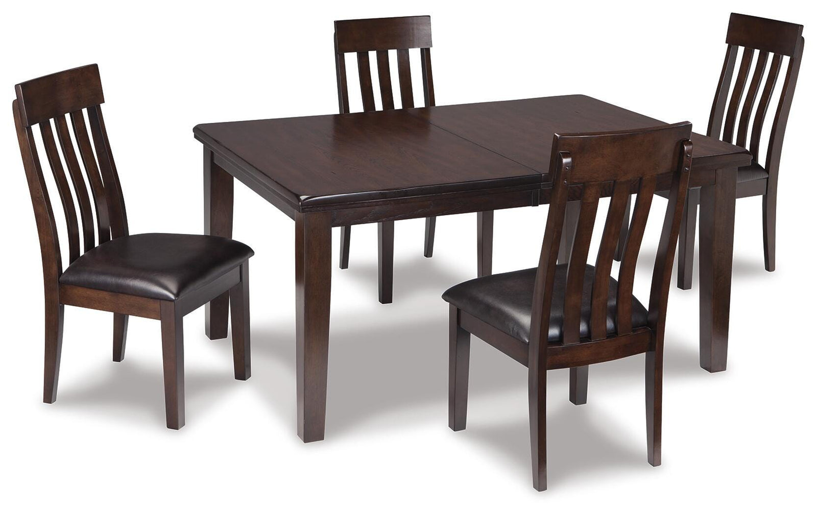 Haddigan Dining Table and 4 Chairs (D596-SI)