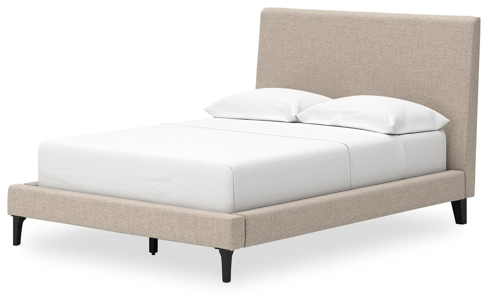 Cielden Upholstered Bed with Roll Slats (Youth) - Soft Gray (B1199-SI) - Image 3