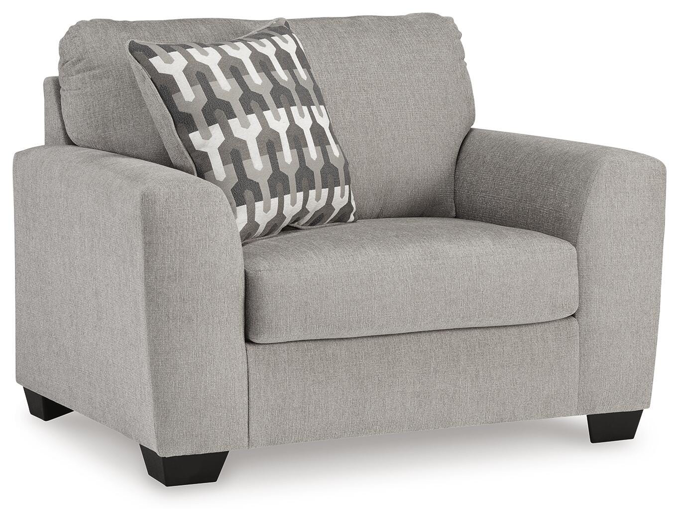 Avenal Park Sofa, Loveseat, Oversized Chair and Ottoman (50805-SI) - Image 6