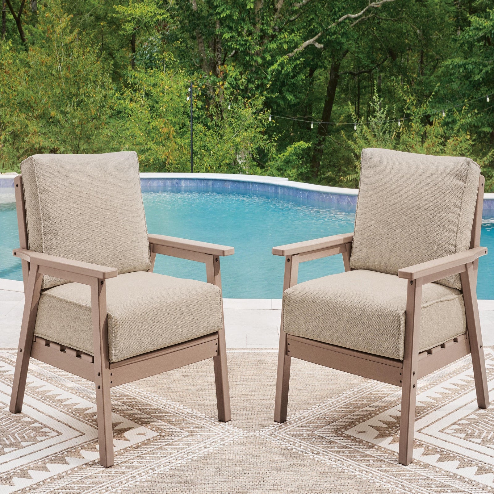Grover Beach Outdoor Sofa with Cushion (PCP422-SI) - Image 6