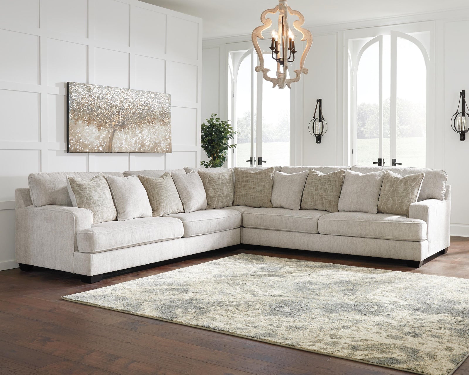Rawcliffe 5-Piece Sectional (19604-SI) - Image 2