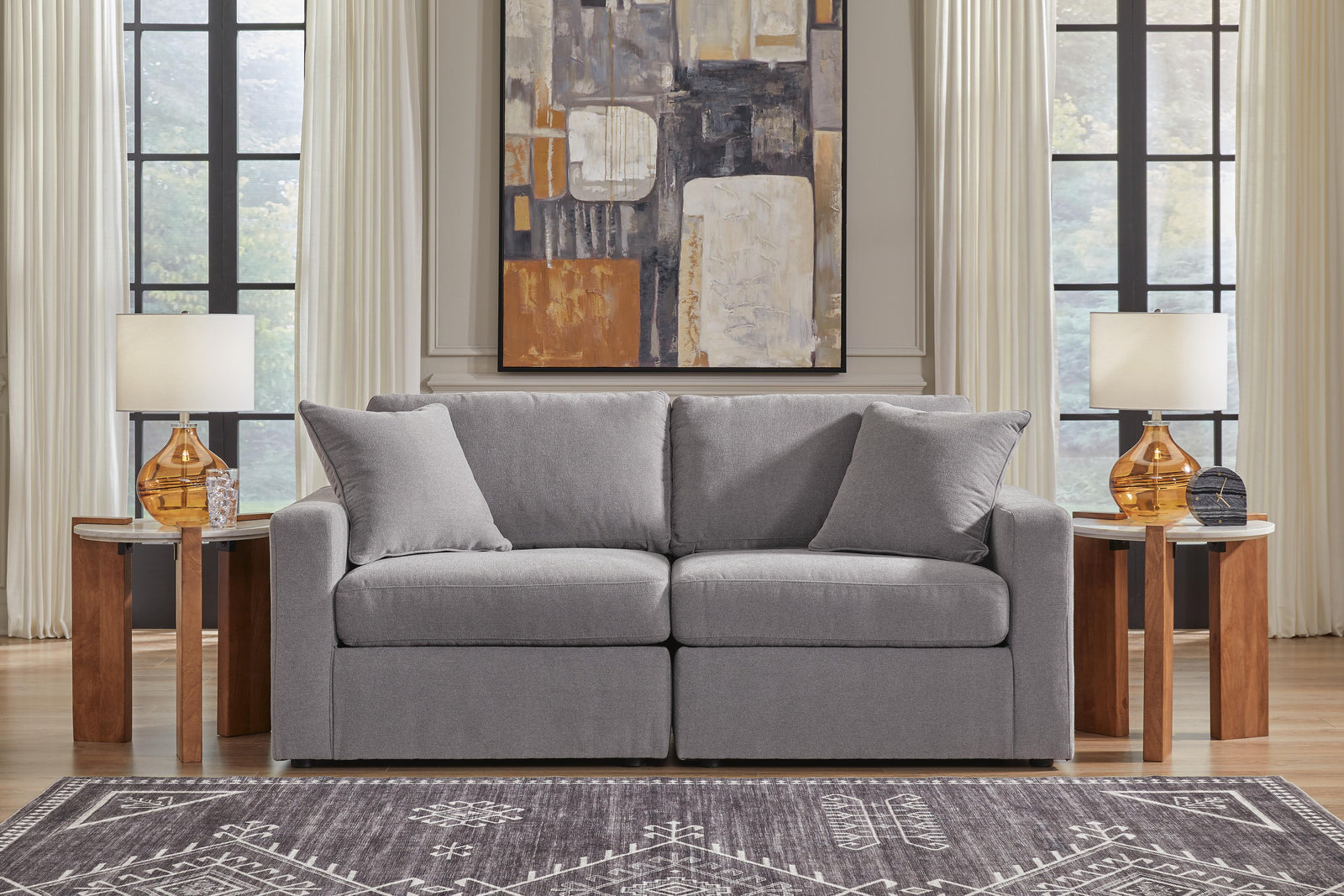 Modmax 2-Piece Sectional (92104-SI) - Image 4