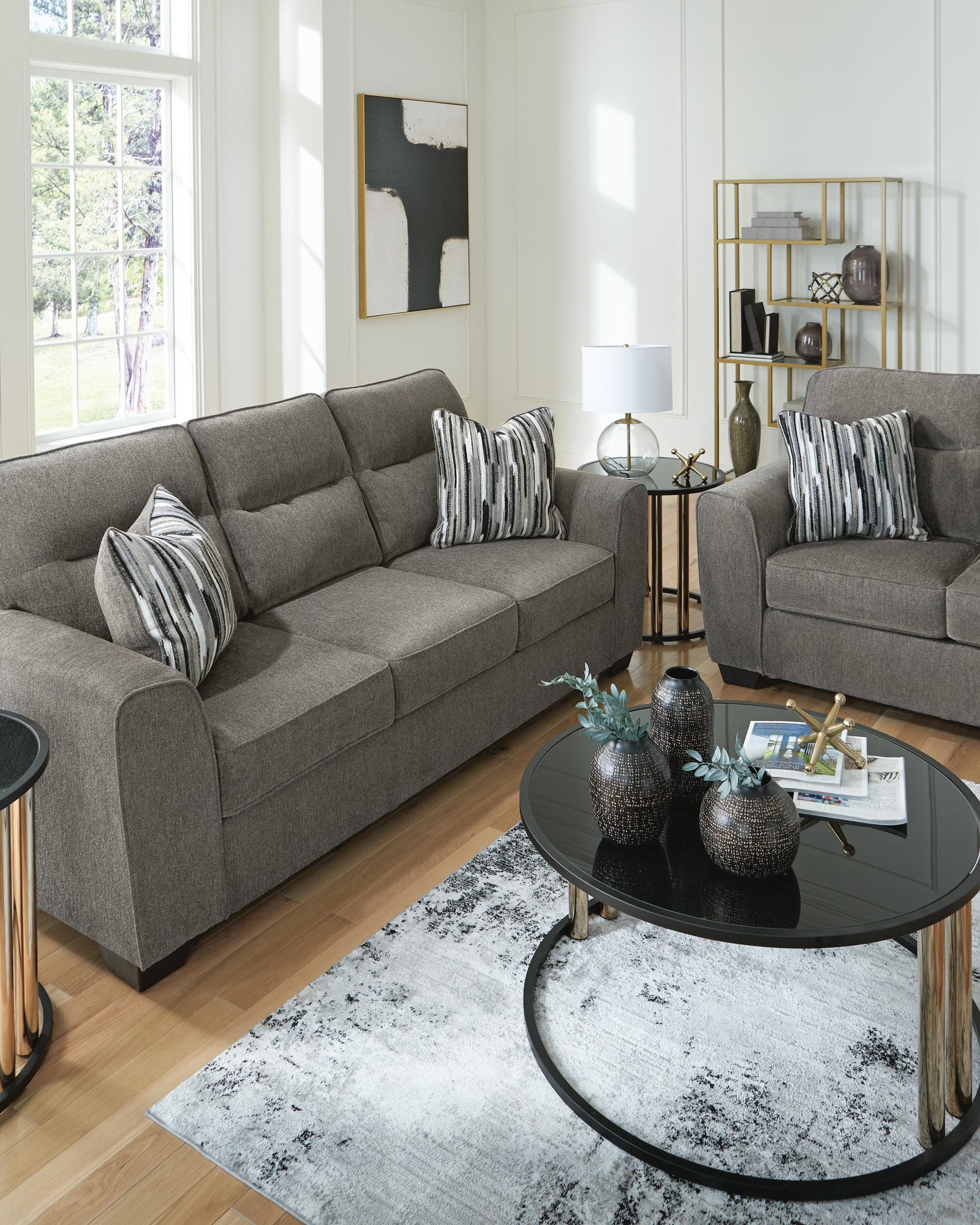 Olten Sofa and Loveseat (31305-SI) - Image 9