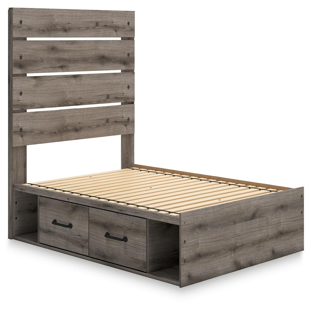 Graystorm Full Panel Storage Bed (PCB2405-SI) - Image 2