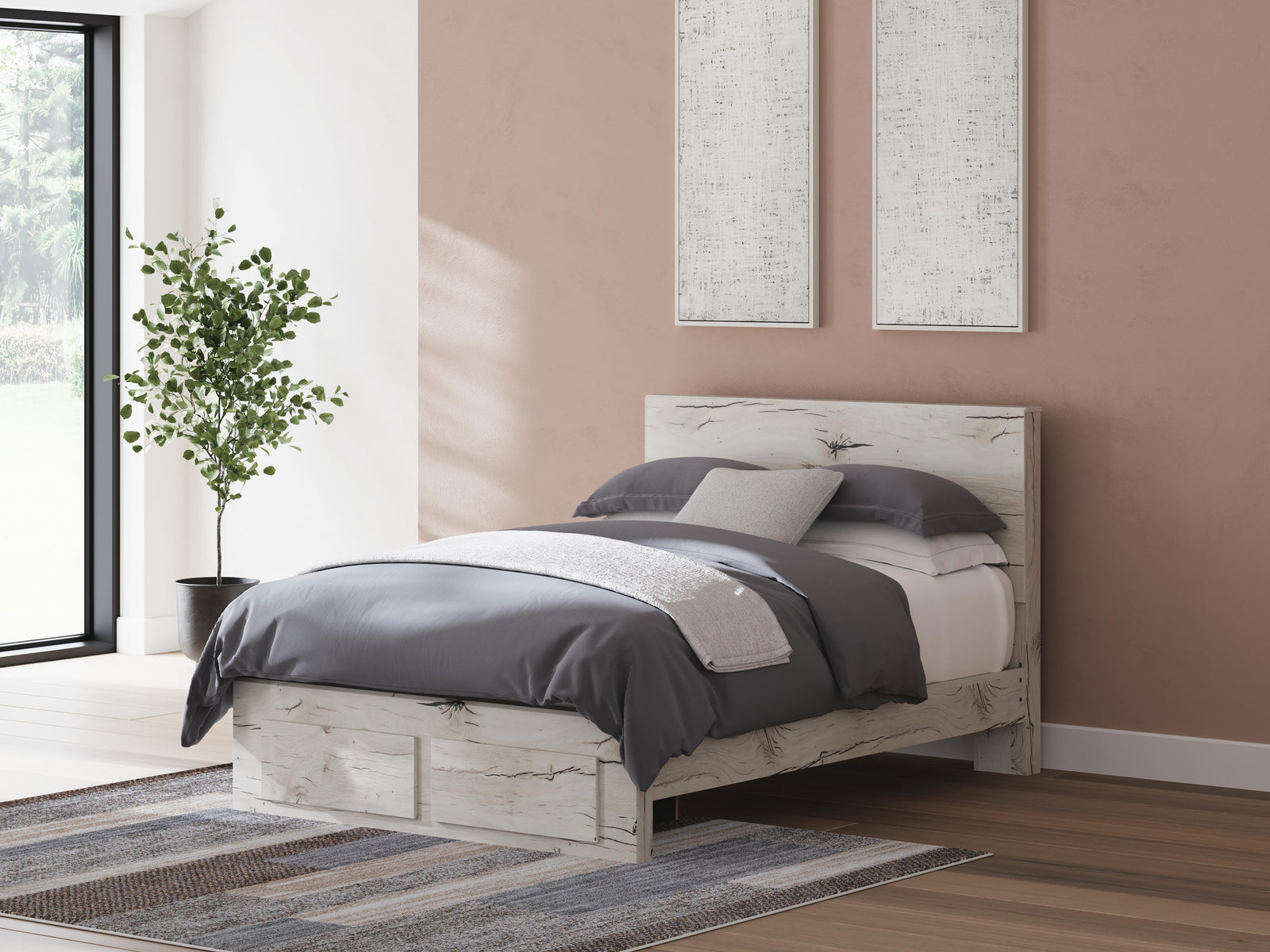 Lawroy Panel Storage Bed - Light Natural (B2310-SI) - Image 9