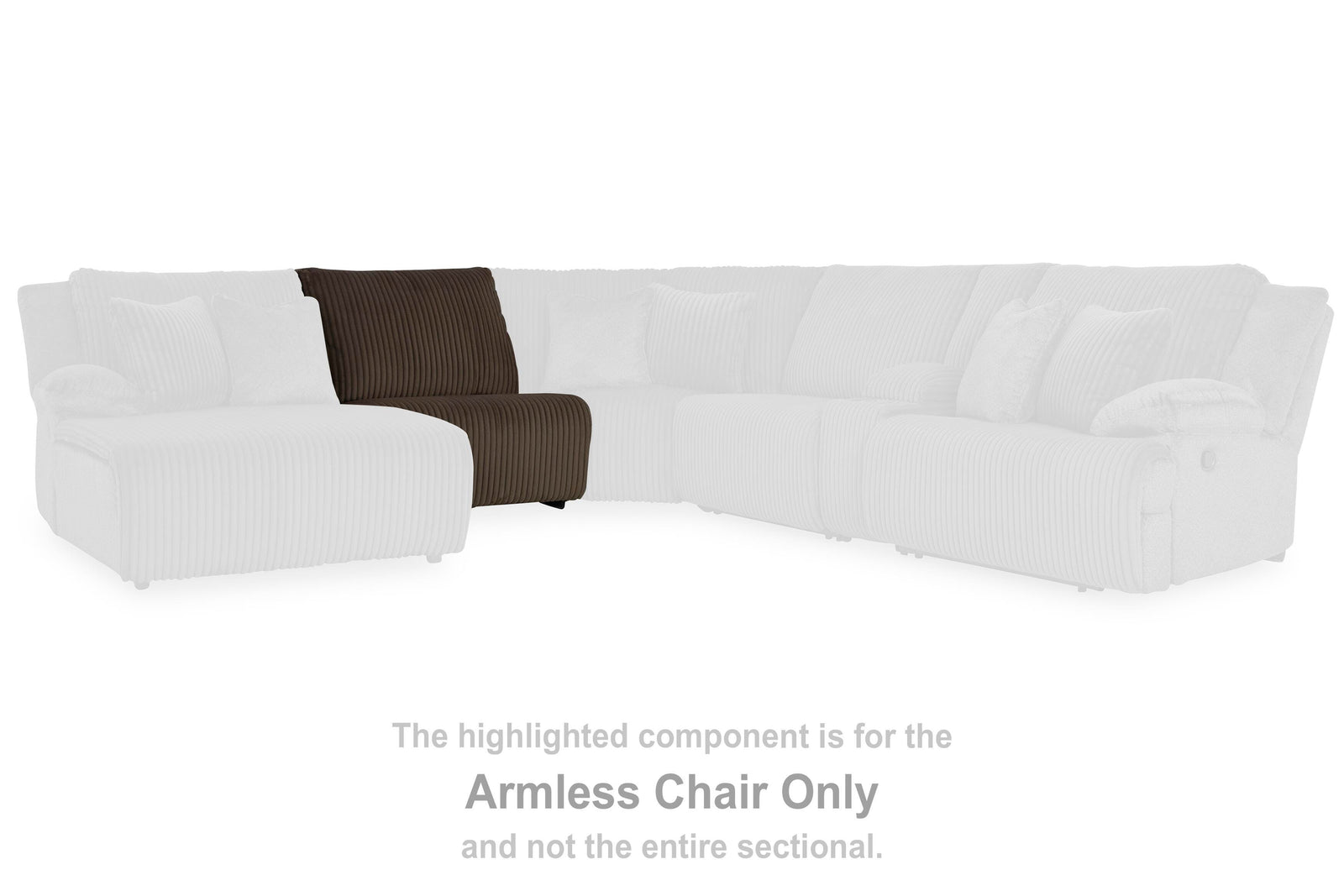 Top Tier Right-Arm Facing Press Back Chaise (92705-SI) - Image 35
