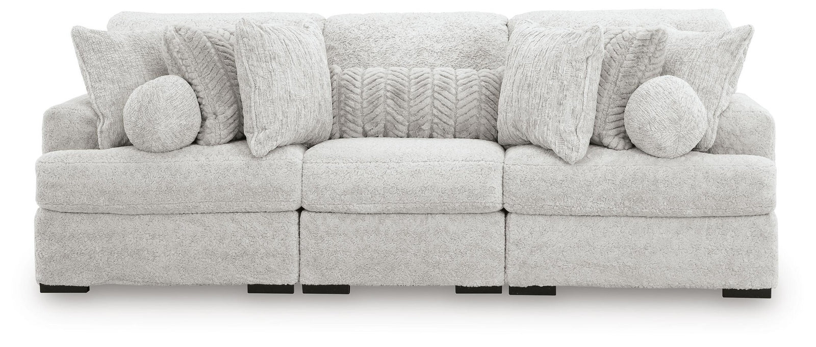 Cuddle Plush 3-Piece Sectional (PC59106-SI)