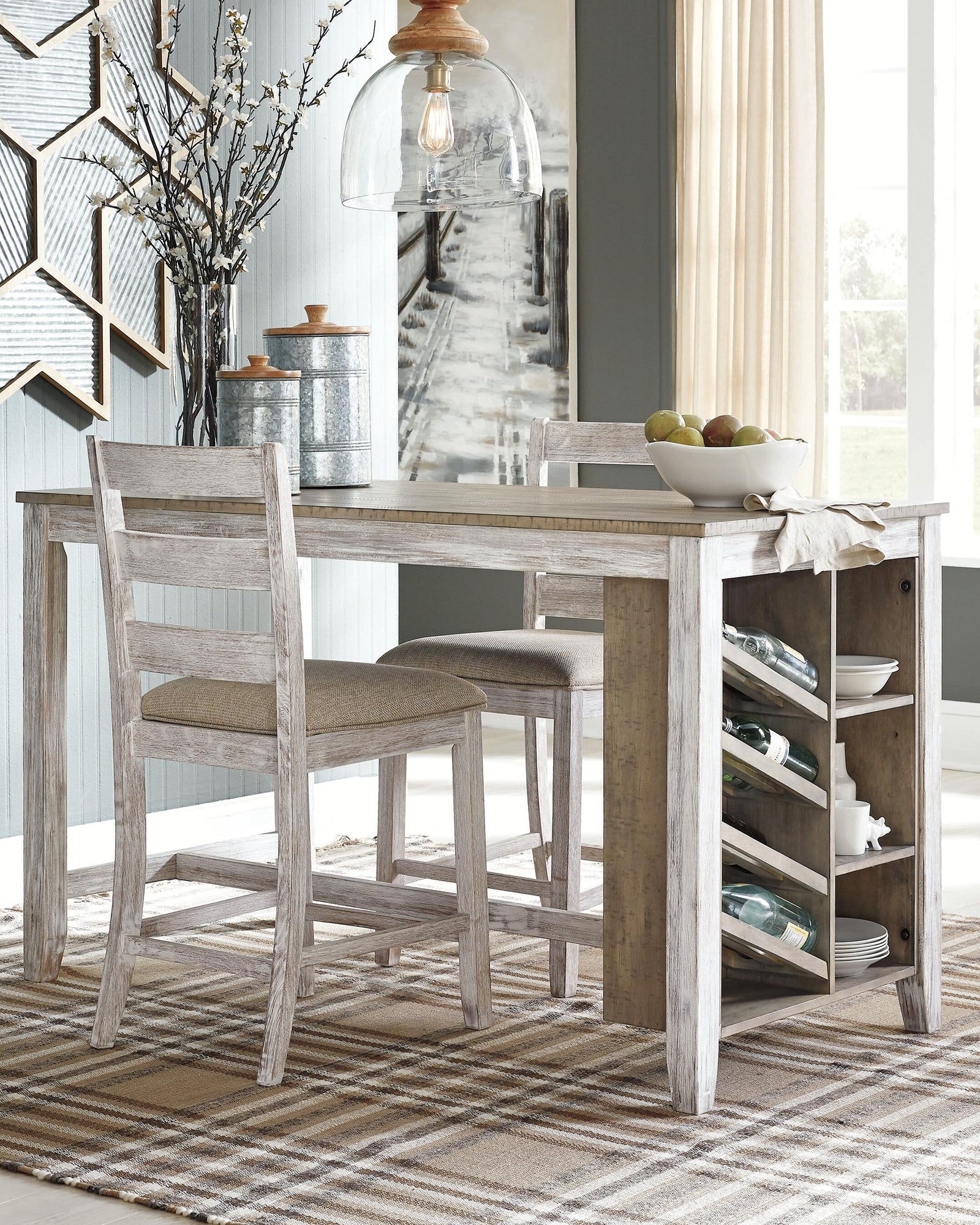 Skempton Counter Height Dining Table (D394-SI) - Image 2