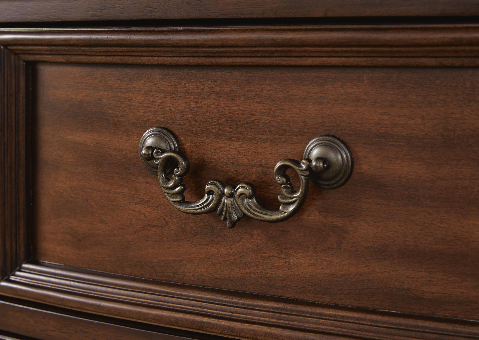 Lavinton Poster Bed, Dresser, Mirror and Nightstand - Brown (B764-SI) - Image 16