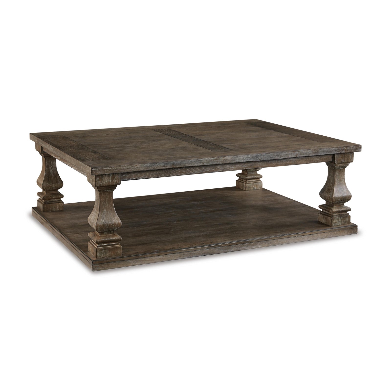 Johnelle Coffee Table - Gray (T776-SI) - Image 6