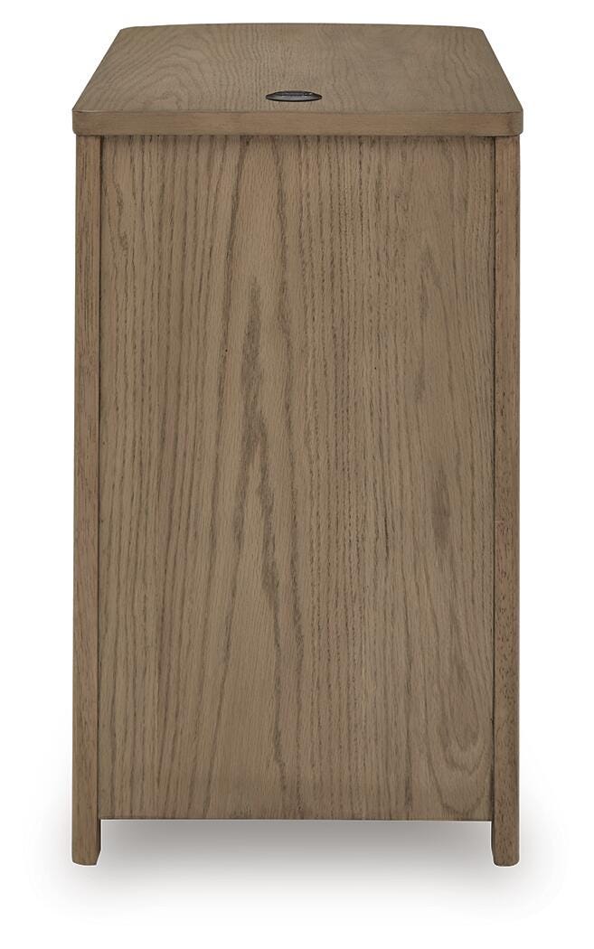Camdill Chairside End Table - Light Brown (T208-SI) - Image 6