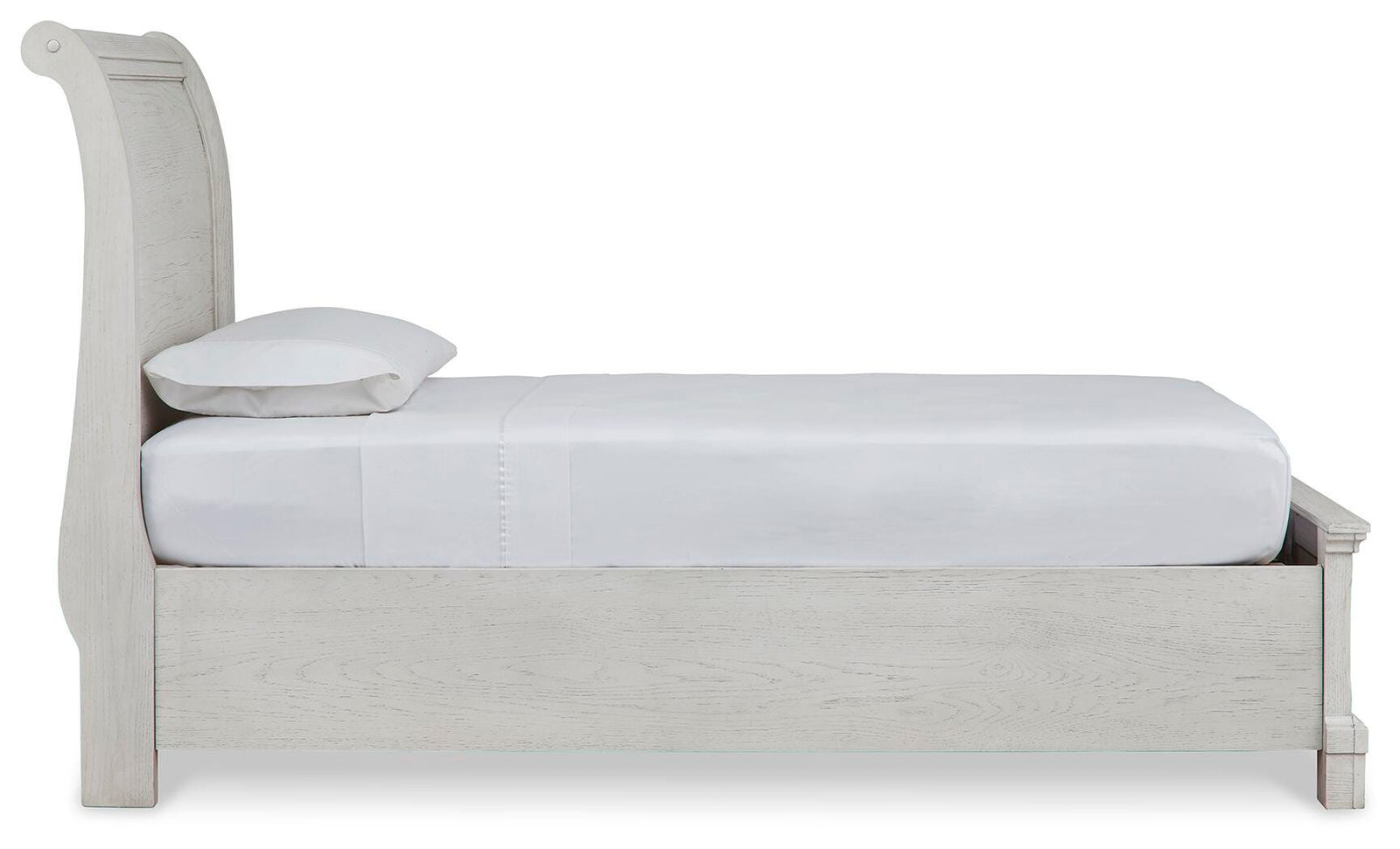 Robbinsdale Sleigh Storage Bed and Dresser - Antique White (B742-SI) - Image 7