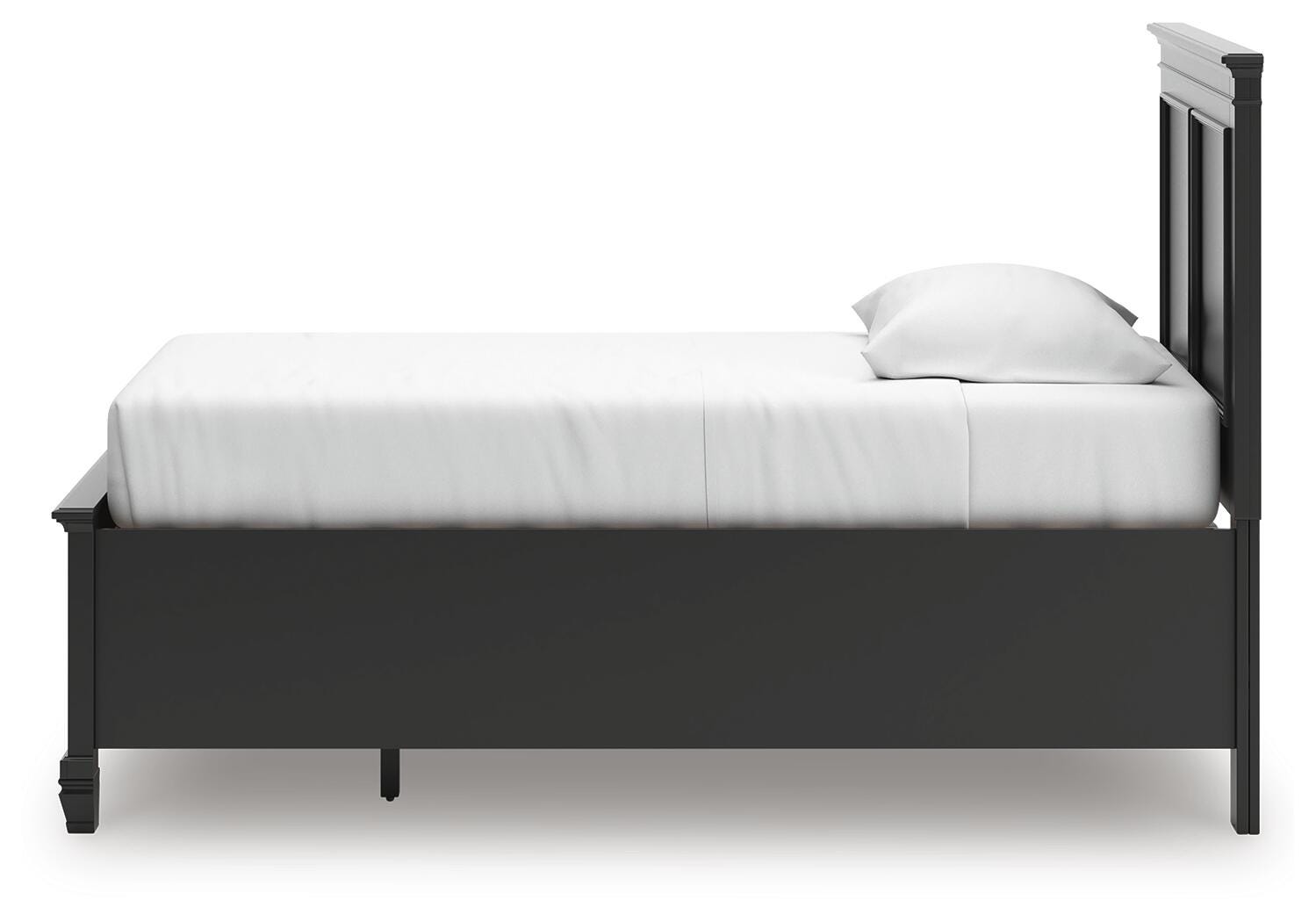 Lanolee Panel Storage Bed (Youth) - Black (B687-SI) - Image 8