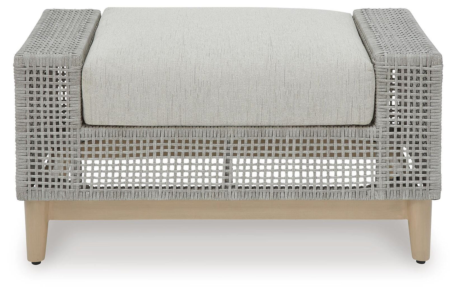 Seton Creek Outdoor Loveseat with Cushion (P798-SI) - Image 10