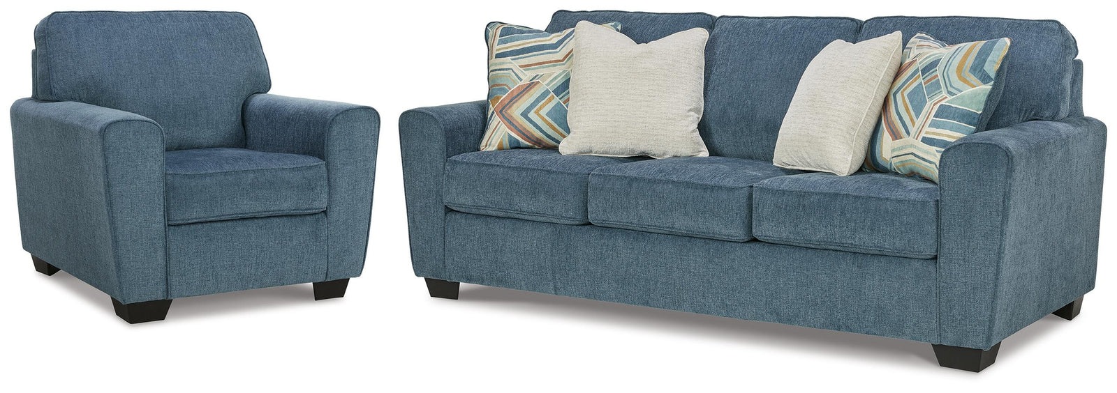 Cashton Queen Sofa Sleeper and Chair (40605-SI)