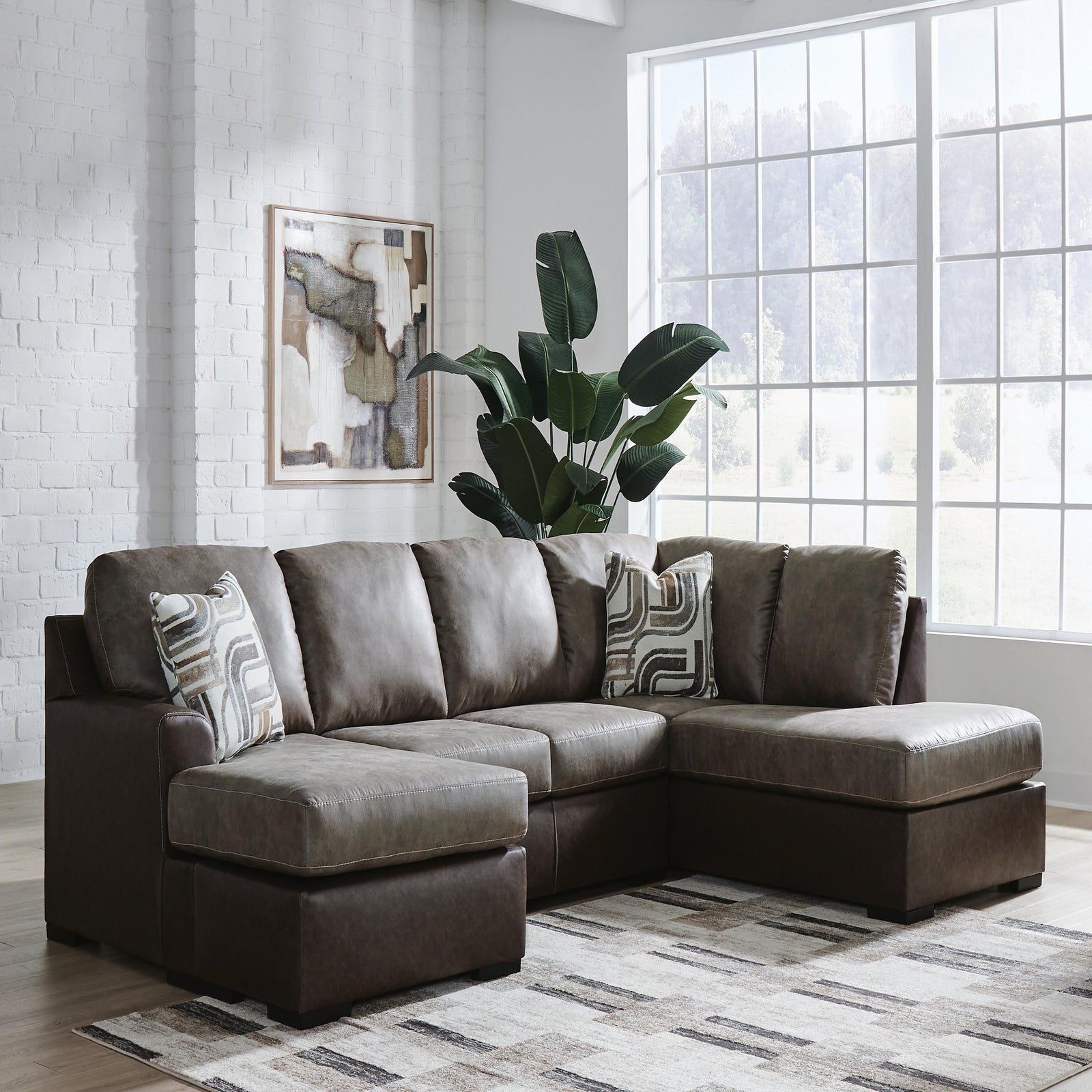 Castille Way 2-Piece Sectional with Chaise (PC62703-SI) - Image 2