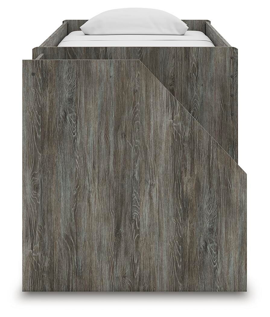 Frandern Loft Bed (Youth) - Gray (B4480-SI) - Image 8