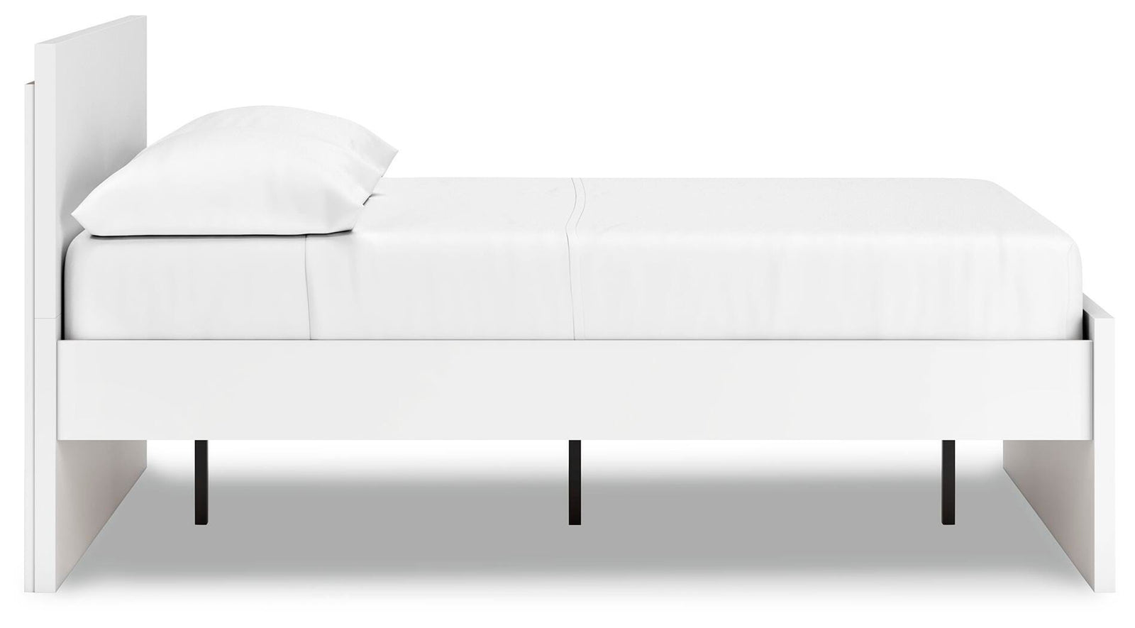 Onita Panel Platform Bed (Youth) - White (EB9630-SI) - Image 6